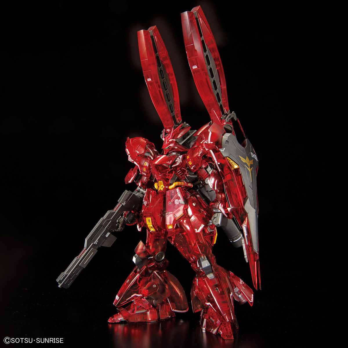 Gundam Base Side (F)ukuoka: RG 1/144 Sazabi FF (Clear Color)