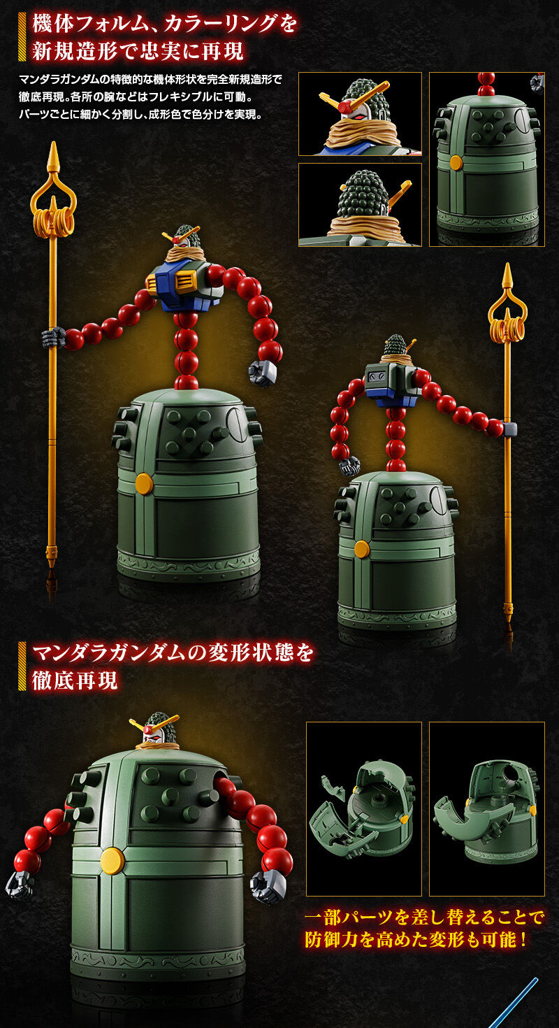 P-Bandai: HG 1/144 Mandor Gundam