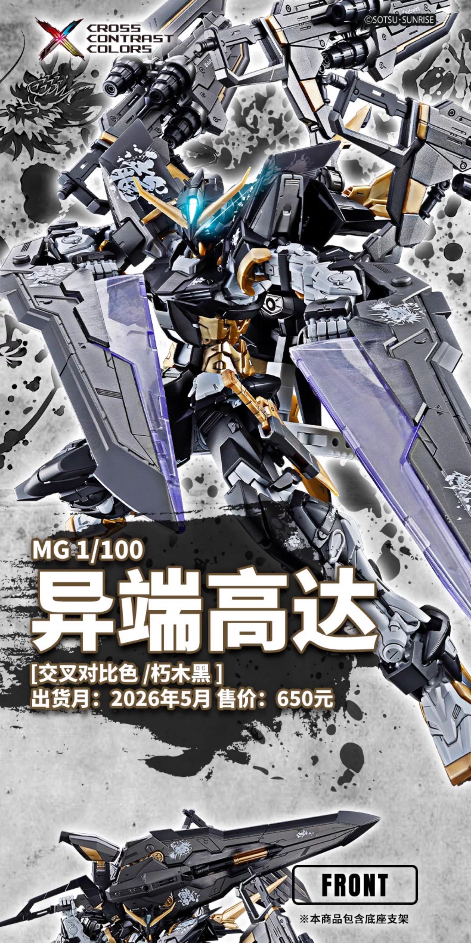 Bandai Chinese Exclusive: MG 1/100 Gundam Astray Blue Dragon